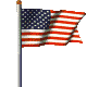 We proudly wave the United States flag!